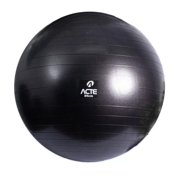 Bola Pilates 85cm, CHUMBO, Com Bomba de Ar, Acte Sports