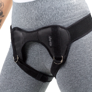cinta para hérnia inguinal – dupla